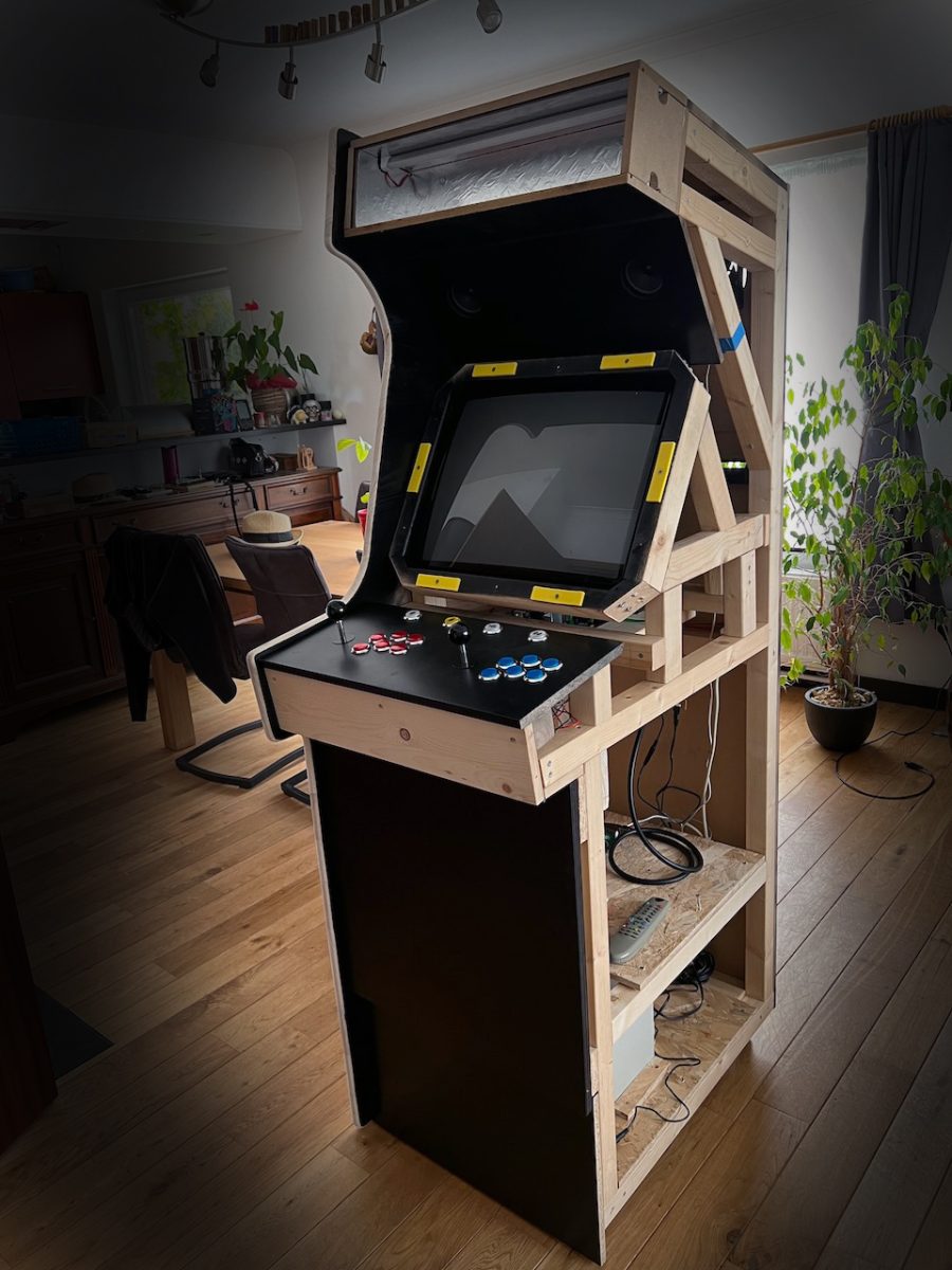 Borne d'arcade rétro
